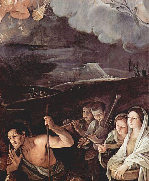 Guido Reni Anbetung der Hirten Sweden oil painting art